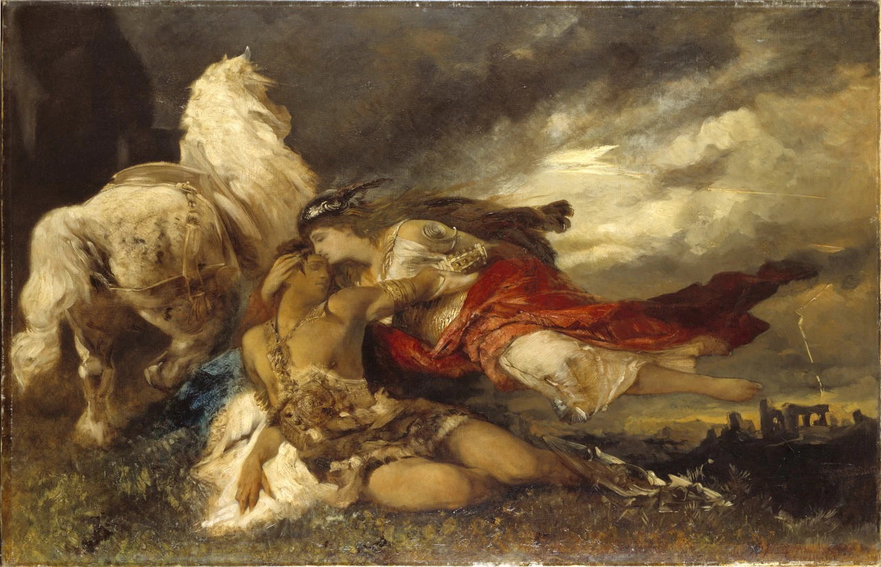I Nibelunghi - Valchiria e un eroe morente, Nationalmuseum, Stoccolma